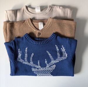 Bundle 3 organic sweaters